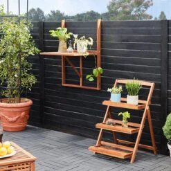 Merkloos Casaria Balkontafel - FSC®-Gecertificeerd Acaciahout – Hangend – Bruin 23 Merkloos Casaria Balkontafel - FSC®-Gecertificeerd Acaciahout – Hangend – Bruin -Tuinbenodigdheden Bevordering 1200x1200 896