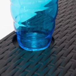 Relaxdays Balkontafel Inklapbaar, Balkon Tafel Rotan, Hangtafel Reling - Zwart -Tuinbenodigdheden Bevordering 1200x1200 944