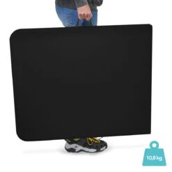 LifeGoods Klaptafel - Inklapbaar - 70x180cm - Verstelbare Vouwtafel - Weerbestendig - Zwart -Tuinbenodigdheden Bevordering 1200x1200 989