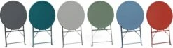 Emilia - Ronde Inklapbare Bistrotafel Ø60cm Van Gepoedercoat Staal – Terra Cotta 11 Emilia - Ronde Inklapbare Bistrotafel Ø60cm Van Gepoedercoat Staal – Terra Cotta -Tuinbenodigdheden Bevordering 1200x337