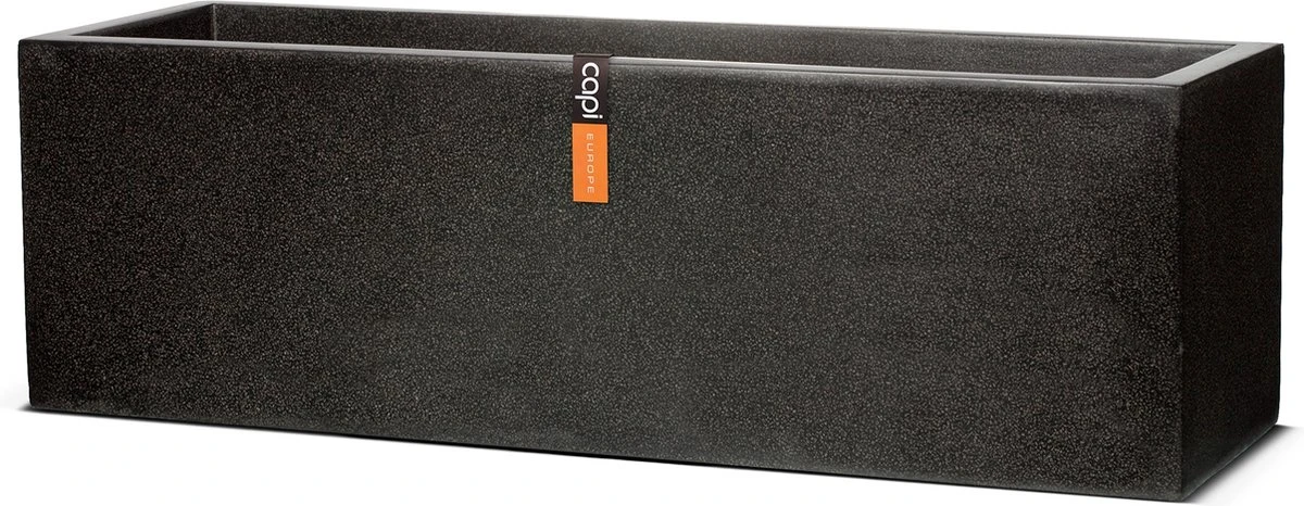 Capi Europe - Bloembak Rechthoek Laag 73x20x20 - Zwart - Bloempot Voor Buiten - FIT961 3 Capi Europe - Bloembak Rechthoek Laag 73x20x20 - Zwart - Bloempot Voor Buiten - FIT961