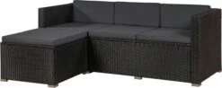 Polyrotan Loungeset Punta Cana L - Zwart 30 Polyrotan Loungeset Punta Cana L - Zwart -Tuinbenodigdheden Bevordering 1200x478