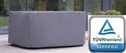Weersbestendige Beschermhoes Tuinset (S) | 165 X 135 X 95 Cm | Premium | Waterproof | TÜV Rheinland Gecertificeerd | Hoes Voor Tuin | Waterdicht | Solution Dyed (verkleuring Onmogelijk) | Grijs / Antraciet -Tuinbenodigdheden Bevordering 1200x511 1