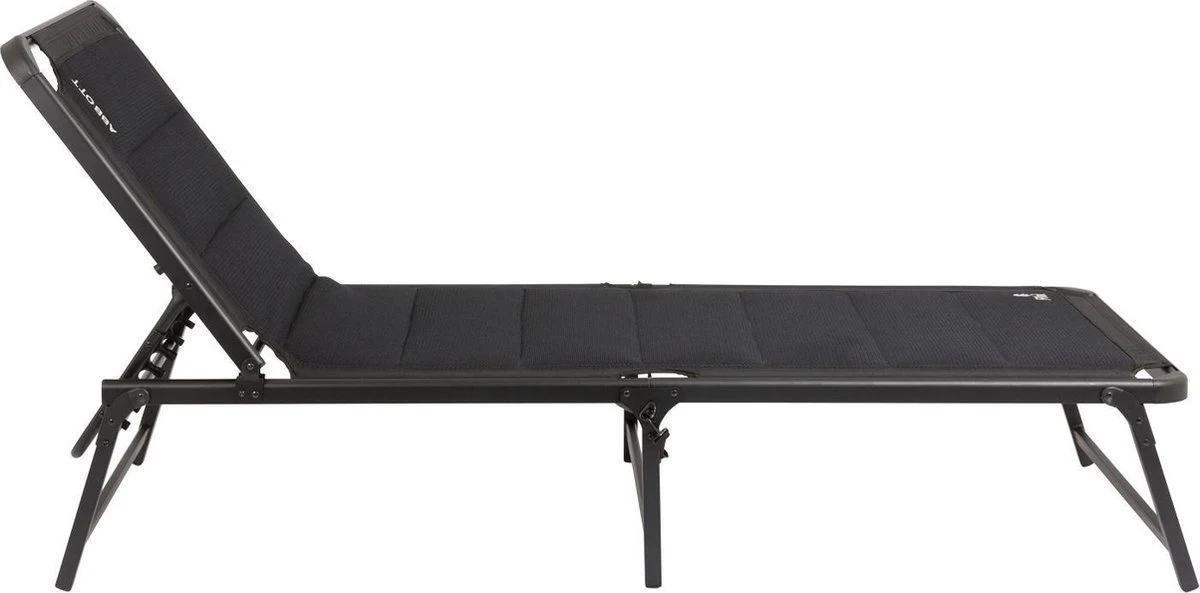 Redwood Abbott Ligbed - Stretcher/ligbedden - Inklapbaar - Zwart 6 Redwood Abbott Ligbed - Stretcher/ligbedden - Inklapbaar - Zwart - Afbeelding 4