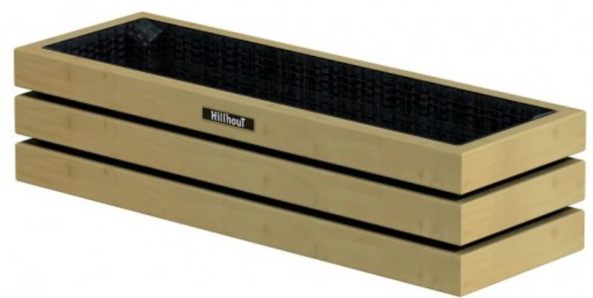 Hillhout - Elan Mini Bloembak - Vuren - 60x20x15 Cm 3 Hillhout - Elan Mini Bloembak - Vuren - 60x20x15 Cm