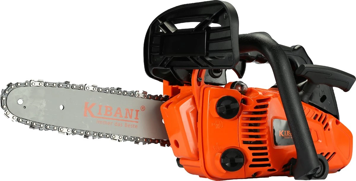 Kibani Kettingzaag Benzine - 25.4 Cc / 1 Pk 2-takt Motor - Zwaardlengte 25 Cm / 10 Inch – Easy-Startsysteem - Snoeizaag 3 Kibani Kettingzaag Benzine - 25.4 Cc / 1 Pk 2-takt Motor - Zwaardlengte 25 Cm / 10 Inch – Easy-Startsysteem - Snoeizaag