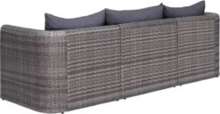 VidaXL 3-delige Loungeset Met Kussens Poly Rattan Grijs 15 VidaXL 3-delige Loungeset Met Kussens Poly Rattan Grijs -Tuinbenodigdheden Bevordering 1200x621