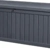 Keter Rockwood Opbergbox - 570L - 155x72.4x64.4cm - Grafiet 2 Keter Rockwood Opbergbox - 570L - 155x72.4x64.4cm - Grafiet -Tuinbenodigdheden Bevordering 1200x622