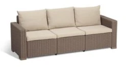 Allibert California Loungeset - 5 Personen - Cappuccino -Tuinbenodigdheden Bevordering 1200x642