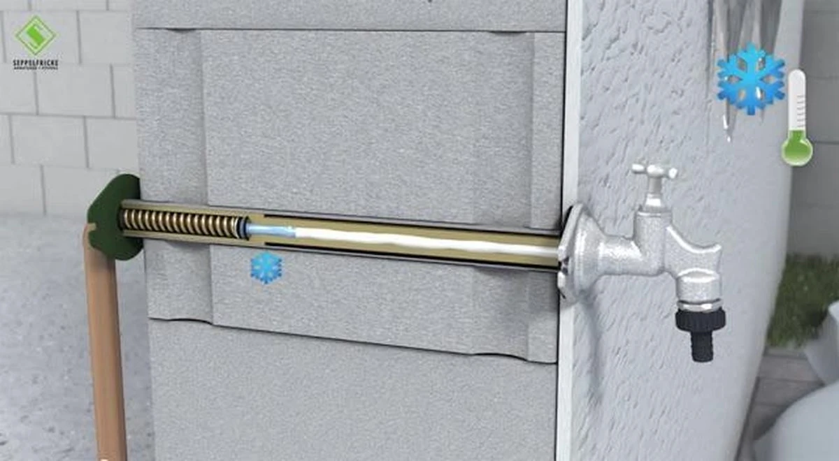 VSH SEPP Eis Vorstvrije Buitenkraan - Krukbediening 4 VSH SEPP Eis Vorstvrije Buitenkraan - Krukbediening - Afbeelding 2