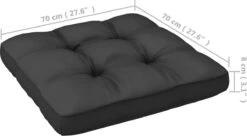 Decoways - 6-delige Loungeset Met Kussens Massief Grenenhout Wit -Tuinbenodigdheden Bevordering 1200x662