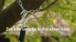 Vita5 XXL Hangstoel | Binnen&Buiten Hangnest | Incl. 2 Kussens En Boekenvak | Volwassenen&Kinderen | Hangmatstoel Tot 225kg | Grijs -Tuinbenodigdheden Bevordering 1200x675 31