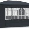MaxxGarden Partytent - Feesttent Paviljoen - 3x3m - Antraciet -Tuinbenodigdheden Bevordering 1200x679 1