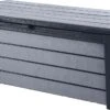 Keter Brushwood Opbergbox - Kussenbox - 455L - 145x69,7x60,3cm - Grafiet -Tuinbenodigdheden Bevordering 1200x683