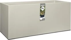 Elho Vivo Matt Finish Lang Wielen 90 - Grote Staande Plantenbak Voor Binnen & Buiten - Gemaakt Van Gereycled Plastic - L 39 X W 88 X H 41 Cm - Wit -Tuinbenodigdheden Bevordering 1200x687 2