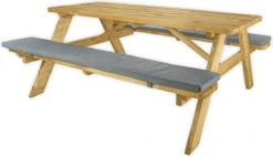 Goedkopepicknicktafels.nl | 180cm Lange Picknicktafel | Tuintafel 6 Persoons | De Luxe 180cm Lang | Geïmpregneerd Grenen Hout! -Tuinbenodigdheden Bevordering 1200x689 2