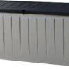 Keter Novel Opbergbox - 340L - 124x55x62.5cm - Grijs -Tuinbenodigdheden Bevordering 1200x693 2
