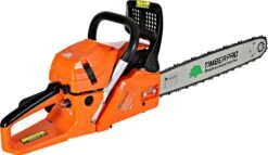 TIMBERPRO - Kettingzaag – Benzine - 62 Cc - Zwaardlengte 50 Cm - Transportzak - 2e Ketting -Tuinbenodigdheden Bevordering 1200x694 1