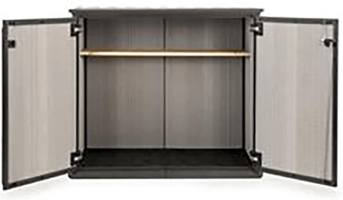Keter Patio Store Opbergkast - 139,5x77x120cm - Grijs 7 Keter Patio Store Opbergkast - 139,5x77x120cm - Grijs - Afbeelding 5