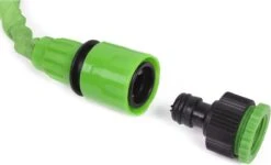 Benson - Tuinslang - Fexibel - 10 Meter - Tuinslang Met Koppeling - Spuitpistool - Groen -Tuinbenodigdheden Bevordering 1200x728 2