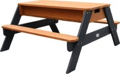 AXI Nick Zand & Water Picknicktafel In Antraciet/Bruin - Parasol Blauw/Wit - Picknick Tafel Voor Kinderen Van Hout -Tuinbenodigdheden Bevordering 1200x745 1