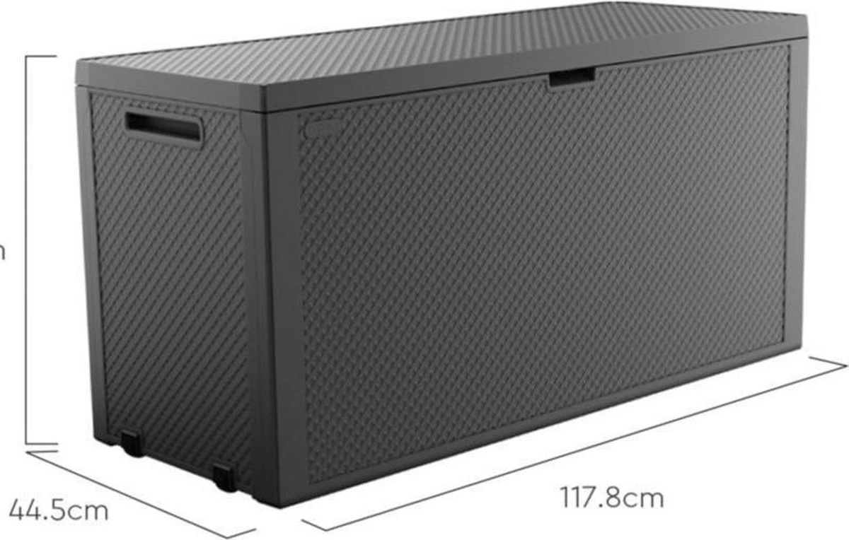 Keter Tuinkussen Opbergbox | 270 L | Tuinkussenbox | Tuinkast | Tuinbox 8 Keter Tuinkussen Opbergbox | 270 L | Tuinkussenbox | Tuinkast | Tuinbox - Afbeelding 6