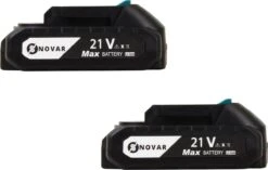 NovarGarden® Mini Kettingzaag NG1 - Met 2x Accu - Takkenzaag - Snoeizaag - Electrisch - Handzaag - Boomzaag - 21V -Tuinbenodigdheden Bevordering 1200x765