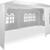 MaxxGarden Partytent - Paviljoen - 300 X 600 X 250 Cm - Met Zijwanden - Waterdicht Pro - 32mm Buizen – Wit -Tuinbenodigdheden Bevordering 1200x771 4