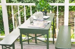 MaximaVida Inklapbare Biertafel Berlijn 120 X 50 Cm Olijfgroen - FSC Hout -Tuinbenodigdheden Bevordering 1200x793 2