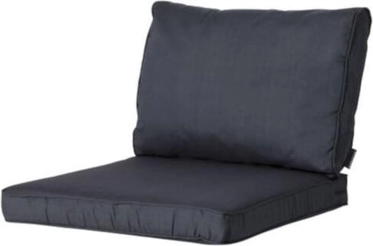 Madison Basic Black Los Zitkussen 60x60cm Voor Loungeset En Tuinbank 5 Madison Basic Black Los Zitkussen 60x60cm Voor Loungeset En Tuinbank - Afbeelding 3