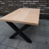 Industriële Douglas Salontafel Met Mat Zwart X-onderstel Voor Binnen En Buiten 1 Industriële Douglas Salontafel Met Mat Zwart X-onderstel Voor Binnen En Buiten -Tuinbenodigdheden Bevordering 1200x796 7