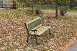 LIFA GARDEN Tuinbank Voor 2 Kinderen | Kinderbank Van Onbewerkt Hout En Ijzer | Nostalgische Tuinbank Met Jungle Afbeelding In De Rugleuning | Tuinbank Om Te Beitsen | 82 X 39 X 50 Cm -Tuinbenodigdheden Bevordering 1200x799 104