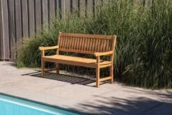 Merkloos TIERRA | Tuinbank Van Teak Comfort Plus + | 150 Cm - 3-Persoons / 3-Zits | Naturel / Original | BONANY Luxe | Geschuurd & Olie Op Waterbasis | Klassiek & Traditioneel | Stevig | Tuinzetel | Bank Voor Tuin -Tuinbenodigdheden Bevordering 1200x800 219