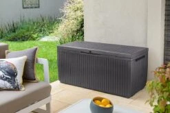 Opbergbox Tuin - Kussenbox Waterdicht - Bruin - Zitbox Kussenbox Voor Buiten - Voor Tuinmeubelen - Tuinkussens - Opberg Tuin - Kussenboxen - XL - Groot - 305 Liter 16 Opbergbox Tuin - Kussenbox Waterdicht - Bruin - Zitbox Kussenbox Voor Buiten - Voor Tuinmeubelen - Tuinkussens - Opberg Tuin - Kussenboxen - XL - Groot - 305 Liter -Tuinbenodigdheden Bevordering 1200x800 288