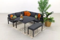 Wellington Lounge Dining Set - Carbon Black -Tuinbenodigdheden Bevordering 1200x800 325