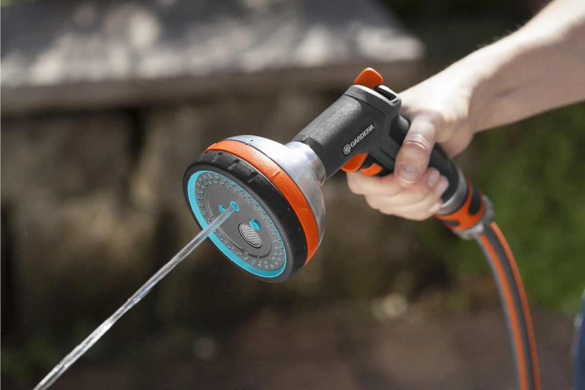 GARDENA - Comfort Broeskop - 5 Straalsoorten - Grijs 9 GARDENA - Comfort Broeskop - 5 Straalsoorten - Grijs - Afbeelding 7