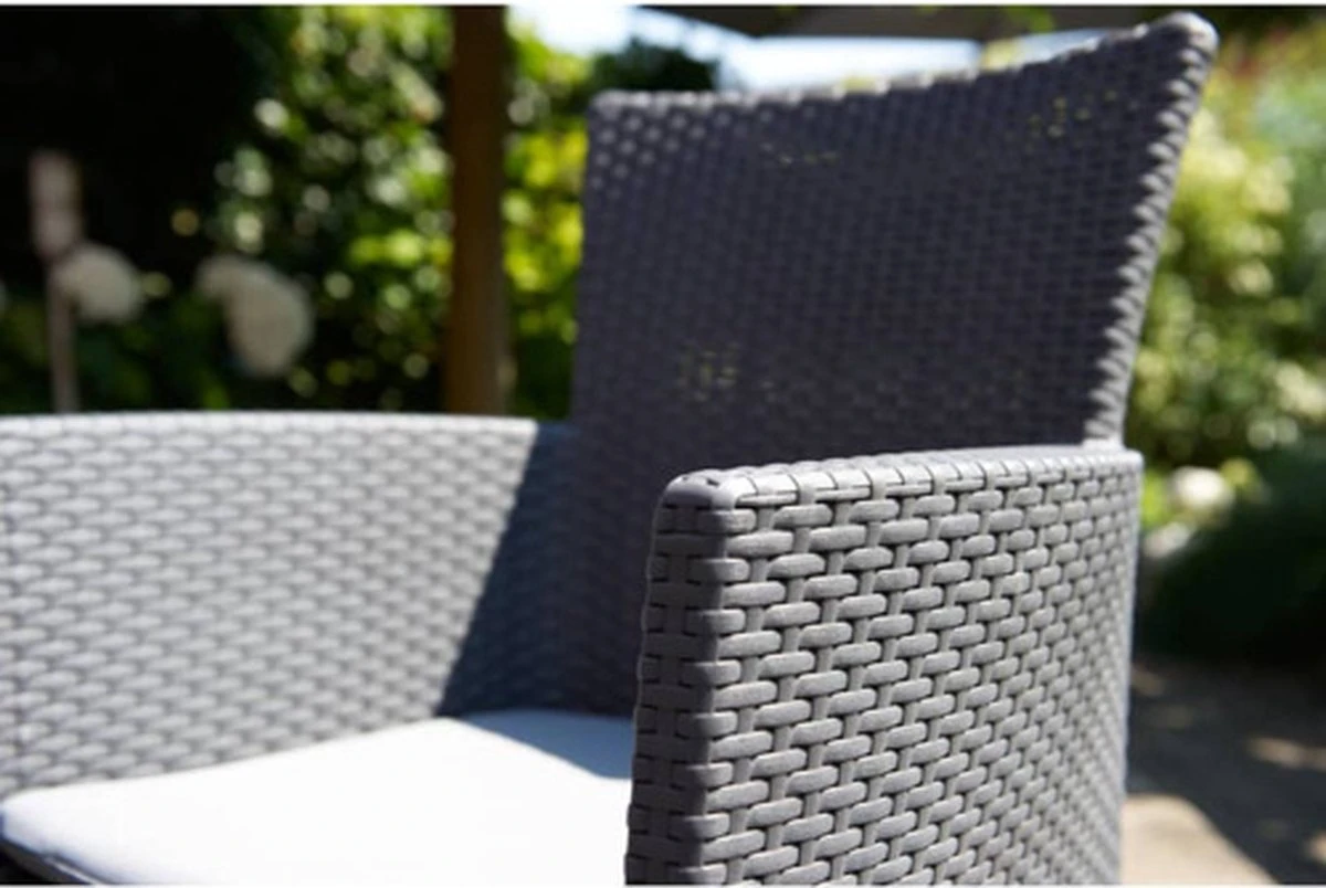 Allibert Iowa Tuinstoel - 60x62x89cm – Grafiet 7 Allibert Iowa Tuinstoel - 60x62x89cm – Grafiet - Afbeelding 5