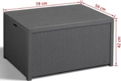 Allibert Arica Tuintafel - 79x59,5x42 Cm - Grafiet 26 Allibert Arica Tuintafel - 79x59,5x42 Cm - Grafiet -Tuinbenodigdheden Bevordering 1200x806 1