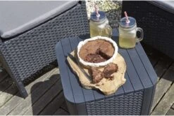 ALLIBERT Keter Luzon Opbergtafel - 39x39x43cm - Donkergrijs -Tuinbenodigdheden Bevordering 1200x806 2