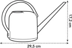 Elho B.for Soft Gieter 30 - Gieter Voor Binnenaccessoires - Ø 31.3 X H 0.0 Cm - Wit/Wit -Tuinbenodigdheden Bevordering 1200x807 3