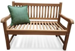 Merkloos TIERRA | Tuinbank Van Teak Comfort Plus + | 150 Cm - 3-Persoons / 3-Zits | Naturel / Original | BONANY Luxe | Geschuurd & Olie Op Waterbasis | Klassiek & Traditioneel | Stevig | Tuinzetel | Bank Voor Tuin -Tuinbenodigdheden Bevordering 1200x809 4