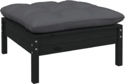 VidaXL 3-delige Loungeset Met Kussens Massief Grenenhout Zwart 23 VidaXL 3-delige Loungeset Met Kussens Massief Grenenhout Zwart -Tuinbenodigdheden Bevordering 1200x811 4