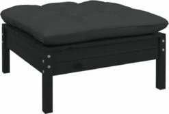 VidaXL 3-delige Loungeset Met Kussens Massief Grenenhout Zwart 27 VidaXL 3-delige Loungeset Met Kussens Massief Grenenhout Zwart -Tuinbenodigdheden Bevordering 1200x811 5