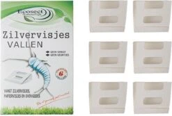 Zilvervisjes Vallen 6 Stuks | Zilvervisjesval | Zilvervisje