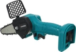 Merkloos Mini Accu Kettingzaag - 4 Inch Elektrische Boomzaag - Handkettingzaag - Met 2 Accu En 1 Oplader - Voor Tuinboom Ranch Bomen Snijden Hout- Blauw -Tuinbenodigdheden Bevordering 1200x817