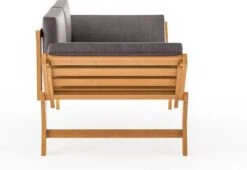 Loungebank Tuin FSC Antraciet – Makkelijk Verstelbaar Lounge Bank Balkon – Tuinbank Lounge Hardhout FSC – Perfecthomeshop -Tuinbenodigdheden Bevordering 1200x824 4