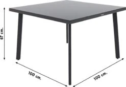 Wellington Lounge Dining Set - Carbon Black -Tuinbenodigdheden Bevordering 1200x827 4