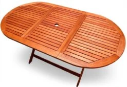 Merkloos Tuintafel Acaciahout - 160x85x75cm - FSC-gecertificeerd -Tuinbenodigdheden Bevordering 1200x828 2