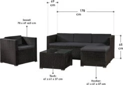 Polyrotan Loungeset Punta Cana L - Zwart 22 Polyrotan Loungeset Punta Cana L - Zwart -Tuinbenodigdheden Bevordering 1200x828 3