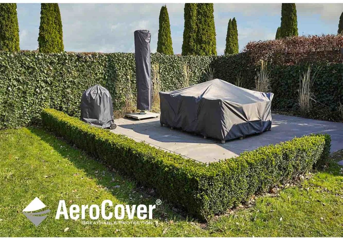 Aerocover Loungesethoes - L-vorm - L 255 X L 255 X B 100 X H 70 Cm 9 Aerocover Loungesethoes - L-vorm - L 255 X L 255 X B 100 X H 70 Cm - Afbeelding 7